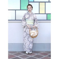 画像5: 59kimono2023「アンティークリース(ブラウン)」 (5)