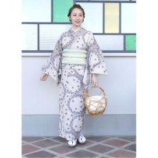 画像6: 59kimono2023「アンティークリース(ブラウン)」 (6)