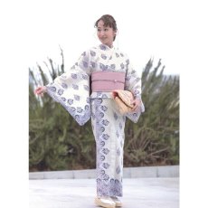 画像5: 59kimono2023「フレームサラサ(ホワイト)」 (5)