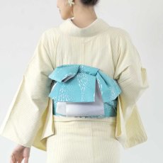 画像5: 59kimono2024リバーシブル半幅帯「魚のトルネード」 (5)