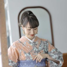 画像4: 59kimono2024「フラワーオンシルエット」 (4)